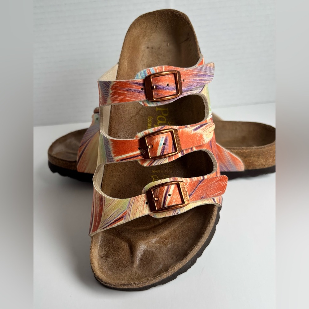 Birkenstock Papillio Florida Ladies Sandals Multi Color Size 5 US - Picture 8 of 12